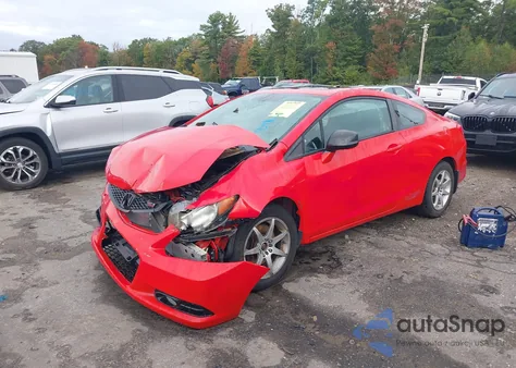 2012 Honda Civic Si from USA, damaged, VIN 2HGFG4A52CH704175